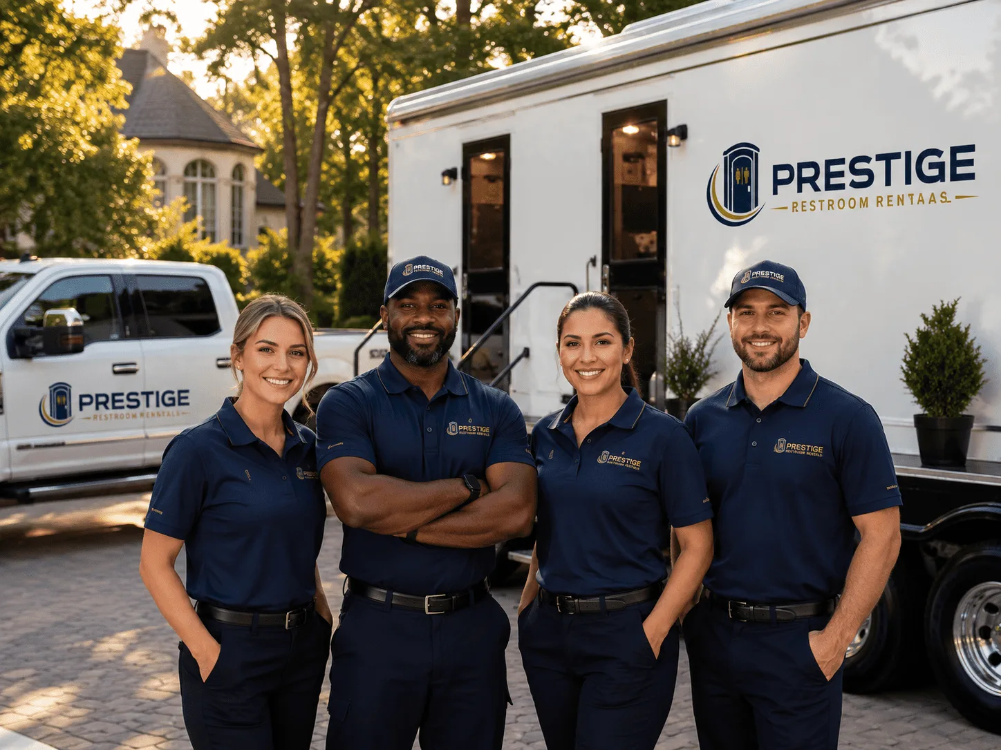 Trusted Luxury Portable Restrooms company in Lachine, MI